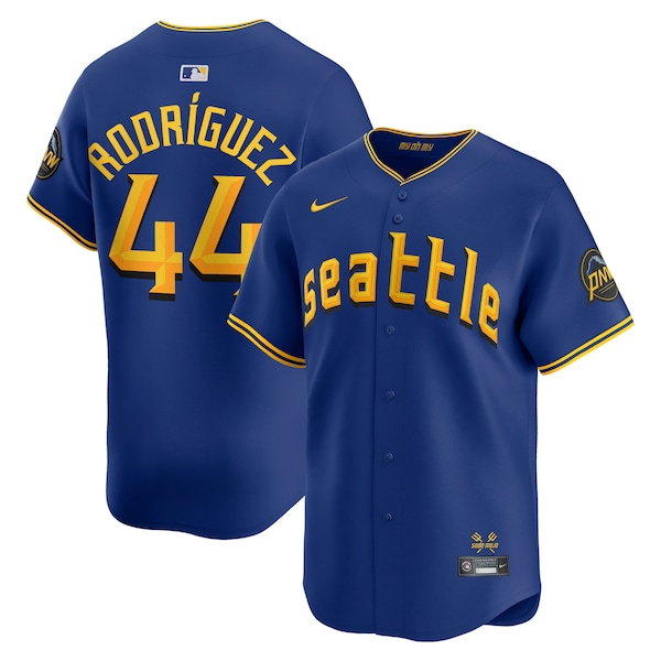 Julio Rodriguez Seattle Mariners Nike City Connect Limited Jersey - Blue
