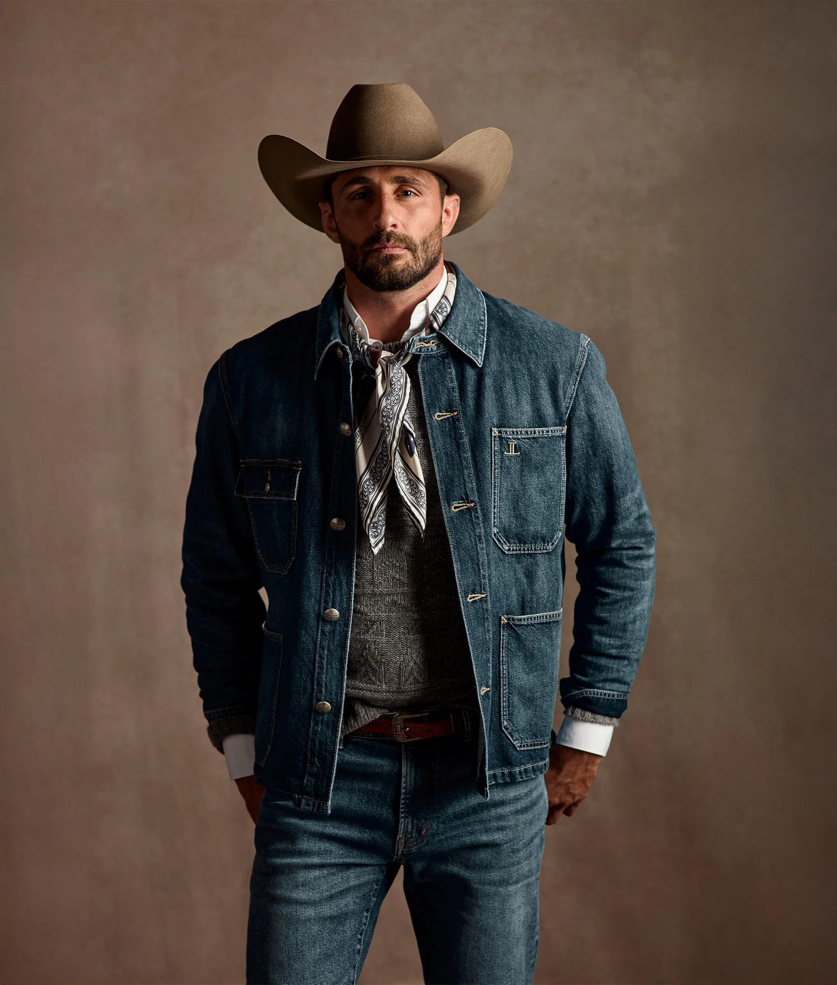 Darren Sweater - Grey Melange