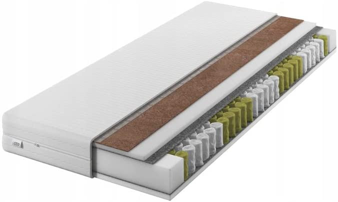 Materac sprężynowy GOLD   Kokos70x190 20cm|7-stref | H3/H4 |
