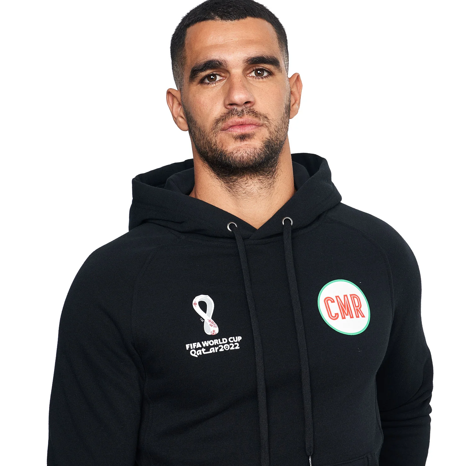2022 World Cup Cameroon Black Hoodie - Men's
