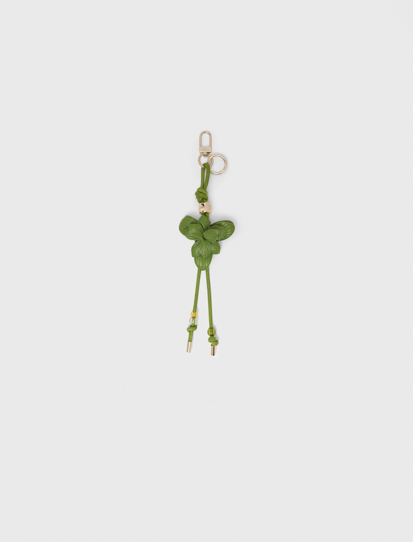 Charms de sac encuir craquelé mat