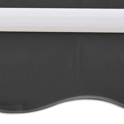 NNEVL Folding Awning Manual Operated 300 cm Anthracite