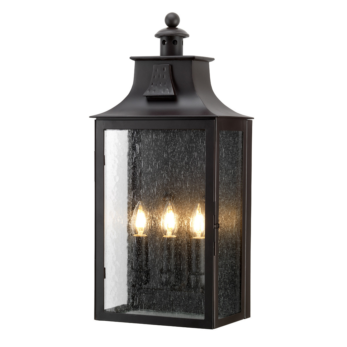 Kinkiet zewnętrznystary brąz Balmoral 3xE14x60W IP44 Elstead