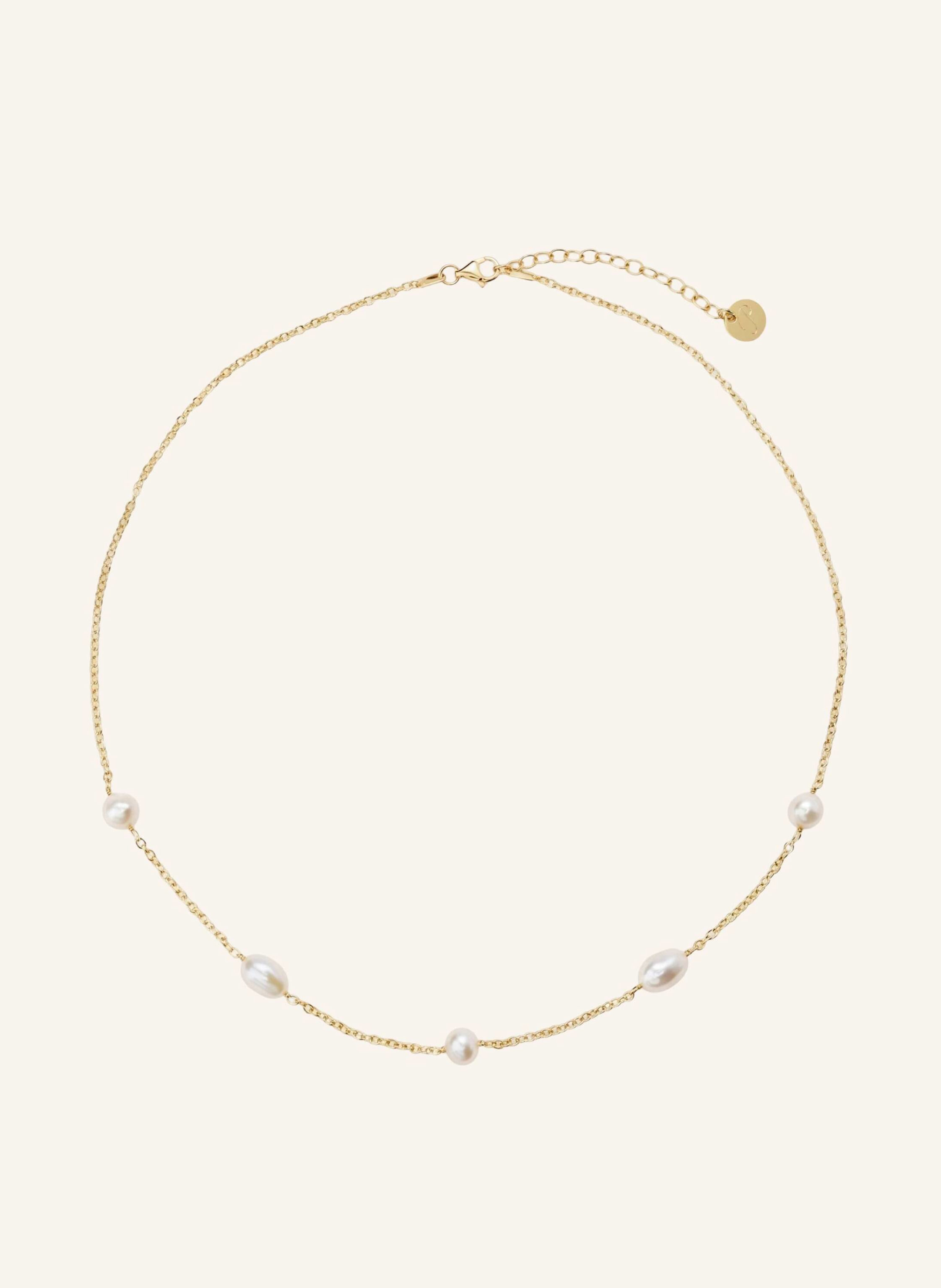 Pompidou Halsketten AURELIA PEARL by GLAMBOU