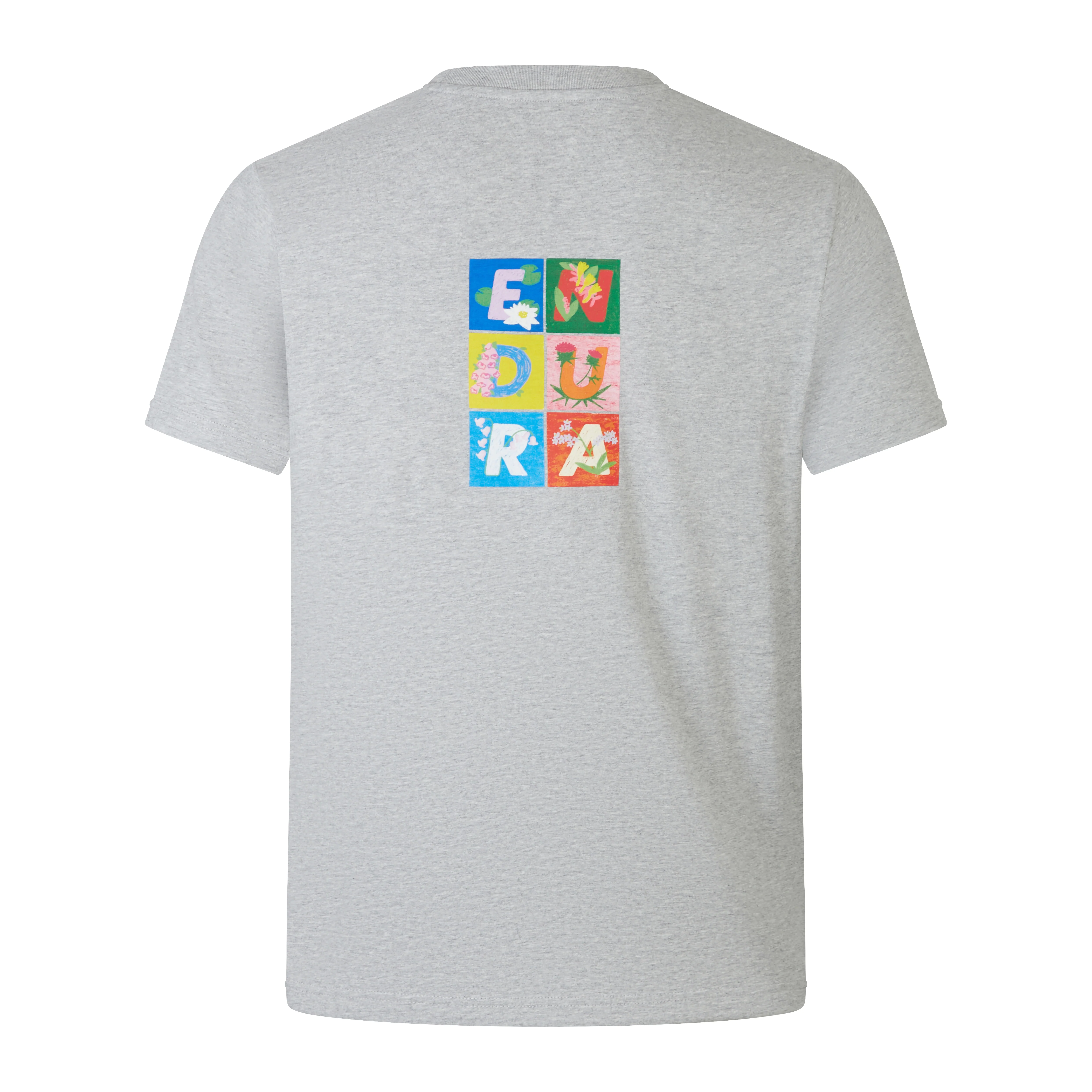 Unisex Ltd Wildflowers Graphic Tee - Grey