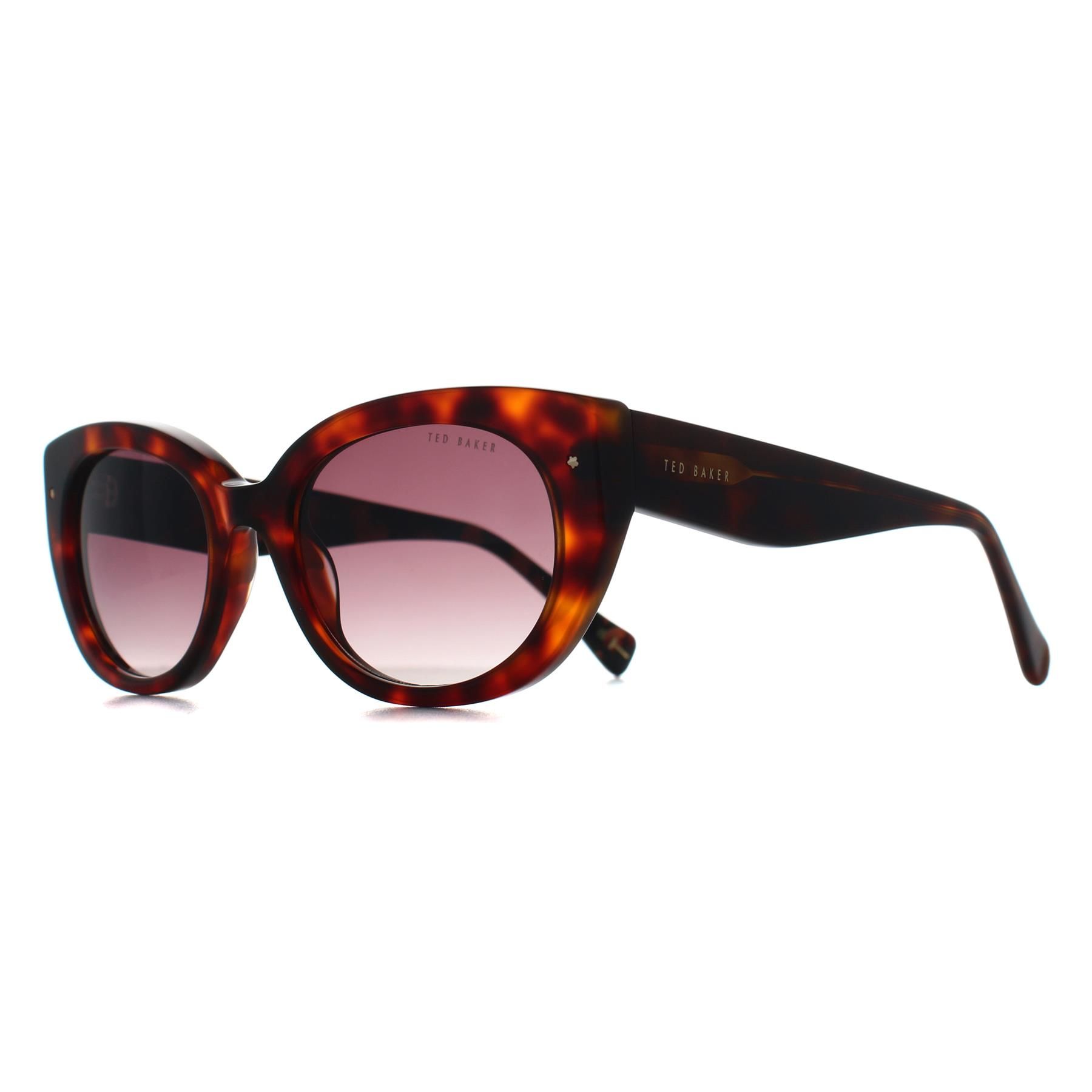 Ted Baker Oval Tortoise Brown Gradient TB1737