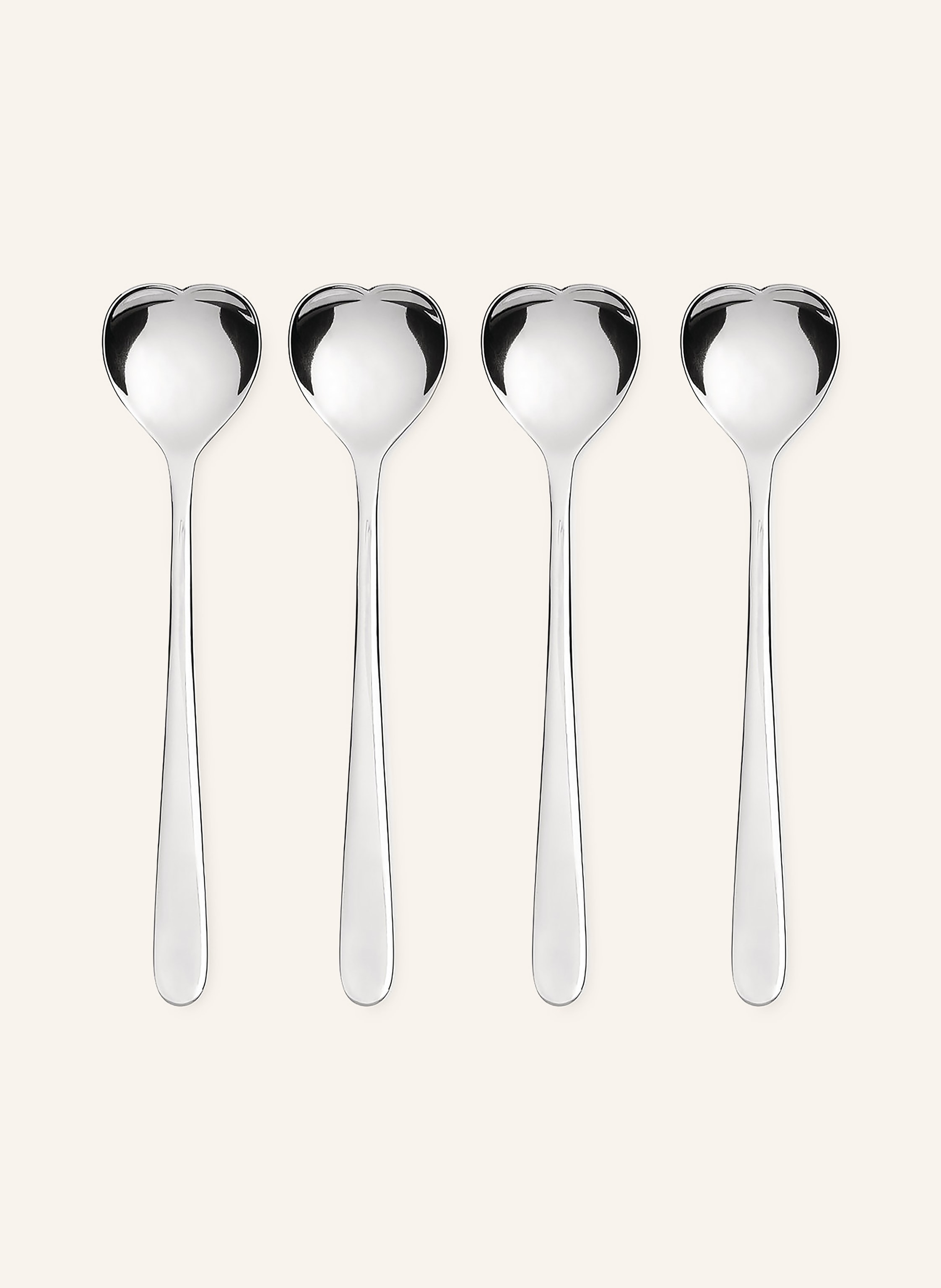 ALESSI 4er-Set Eislöffel BIG LOVE