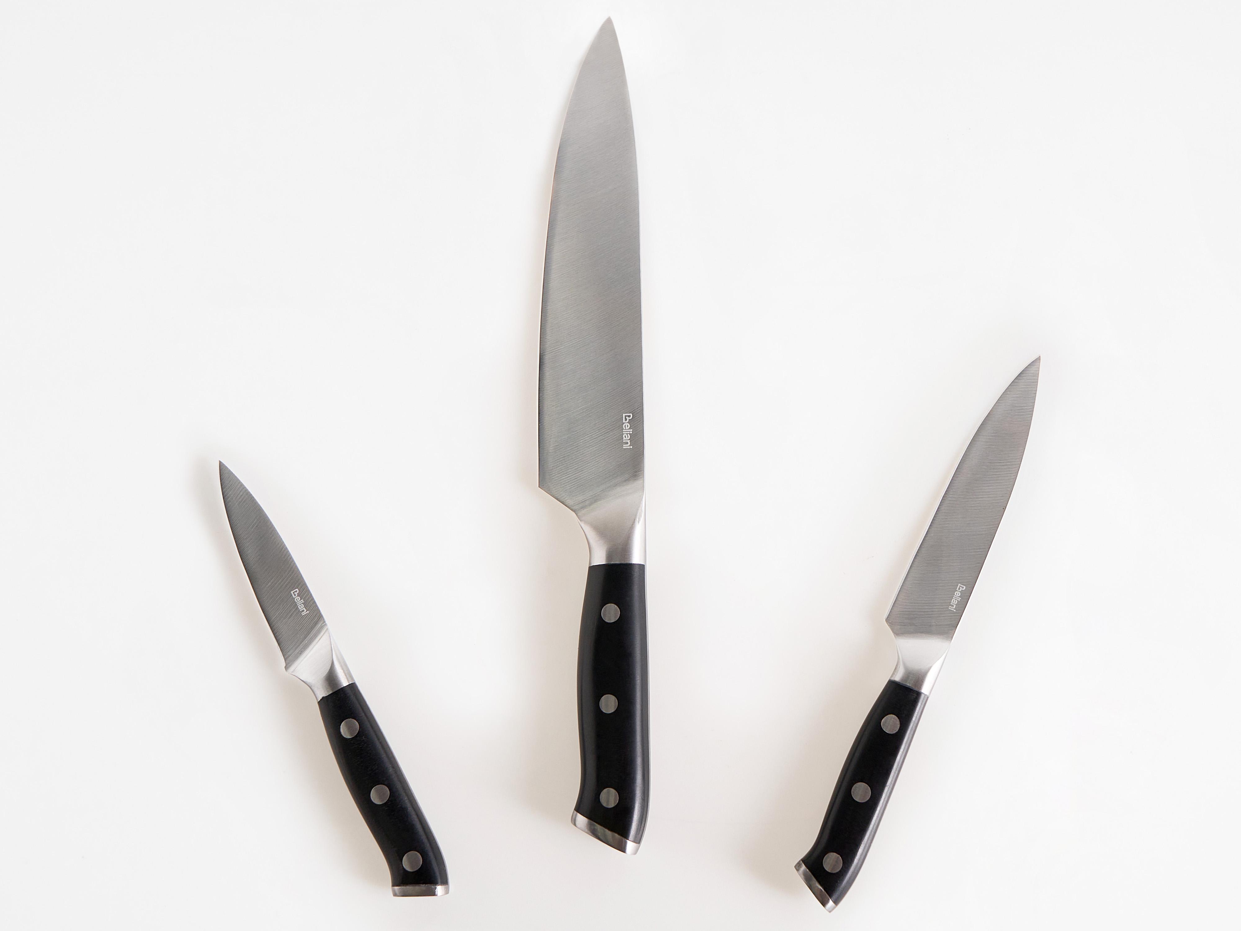 Set of 3 Knives IKEDA Black