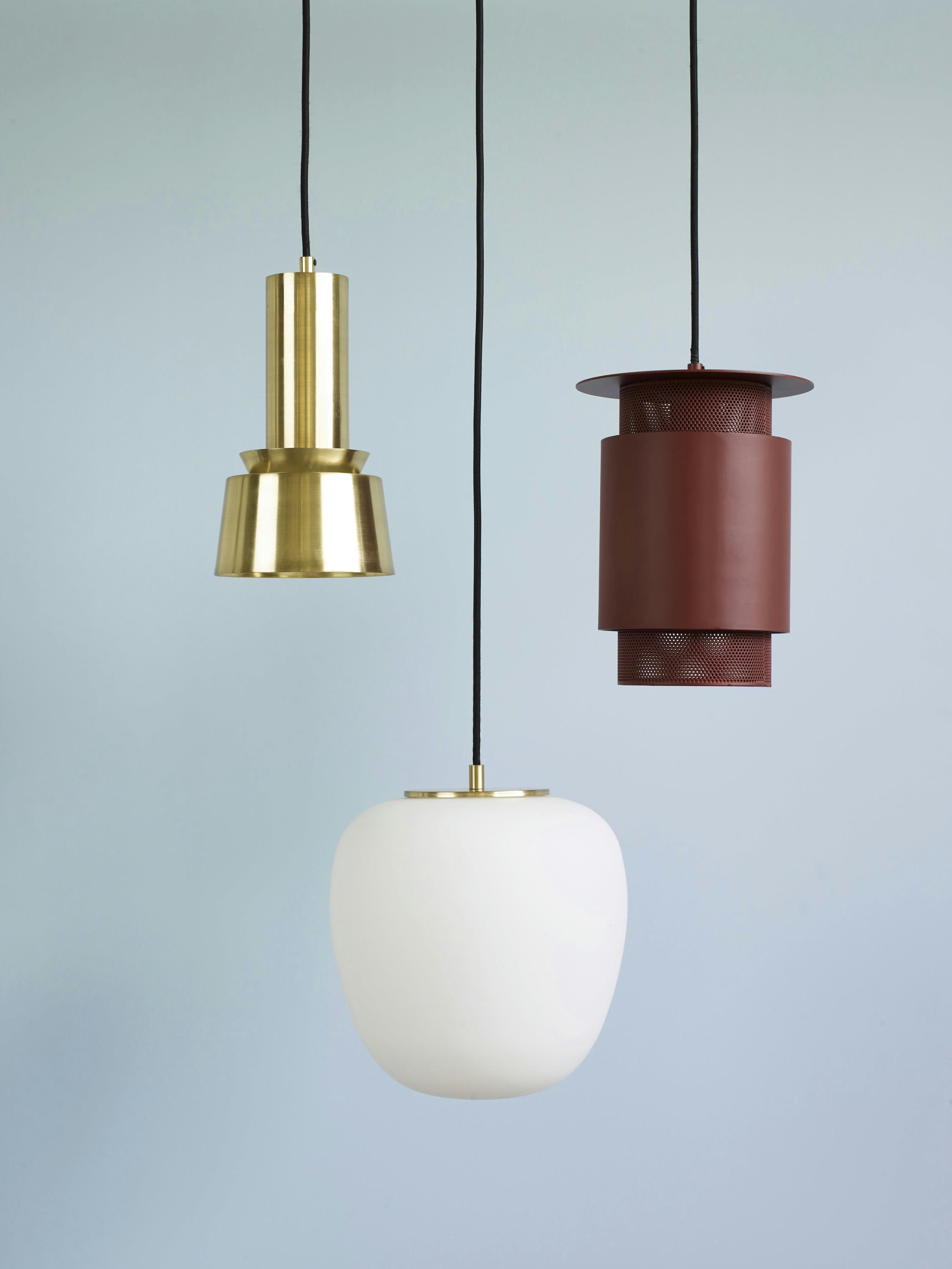 MUSE - Suspension en verre blanc
