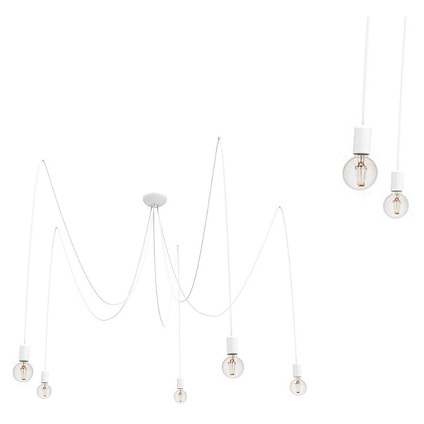 Lampa wisząca SPIDER WHITE V 9744 Nowodvorski