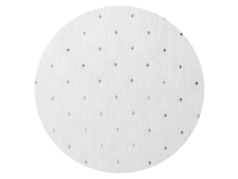 Firana Migot kółka 140x260 cm biała