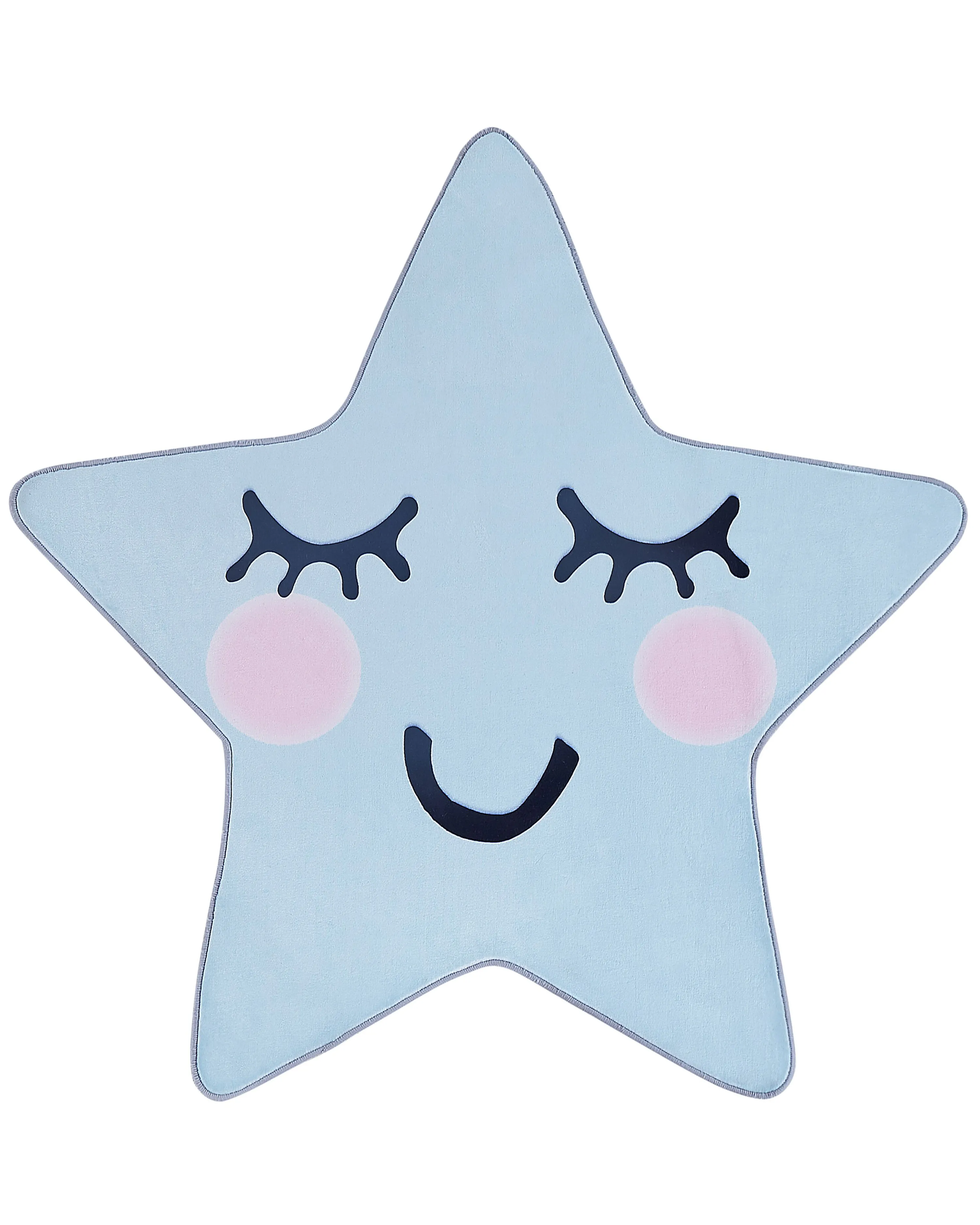 Kids Rug SIRIUS Light Blue 120 x 120 cm