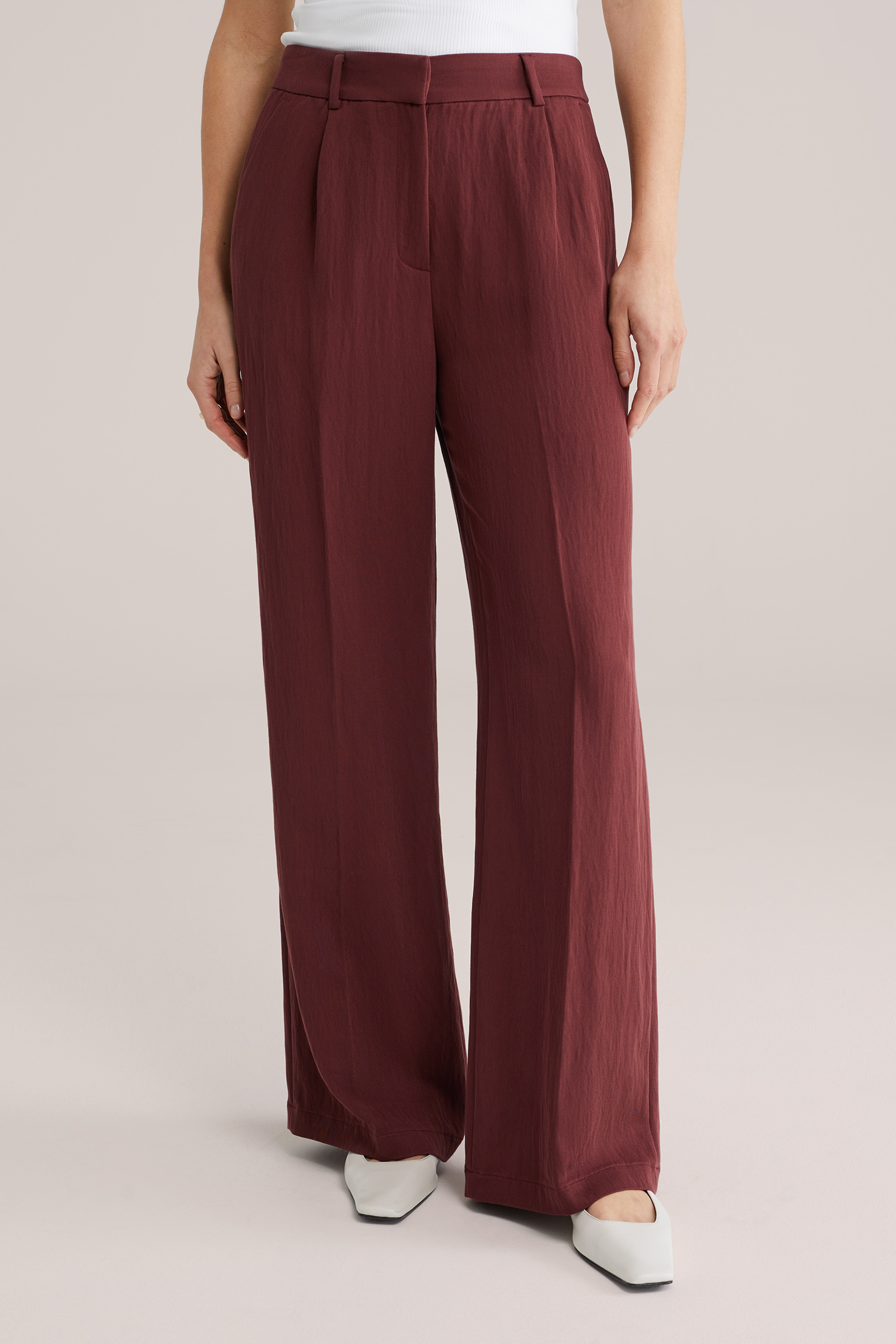 Dames wide leg pantalon