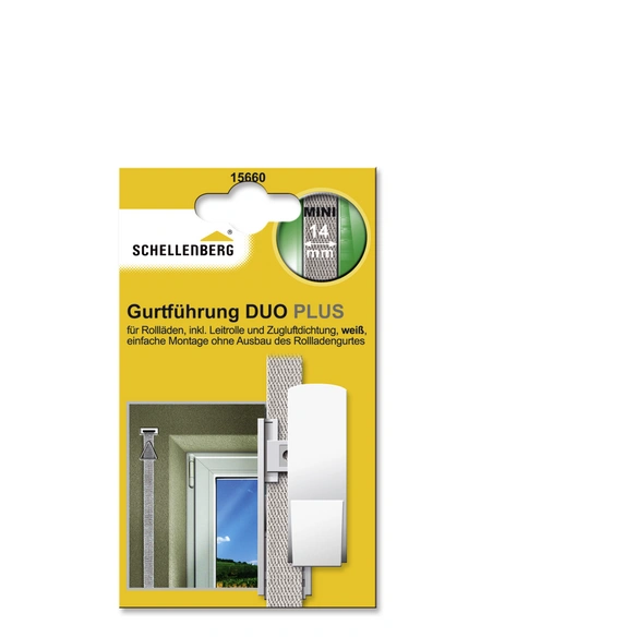 Gurtführung, geeignet für: Rolladen-System: MINI / MAXI