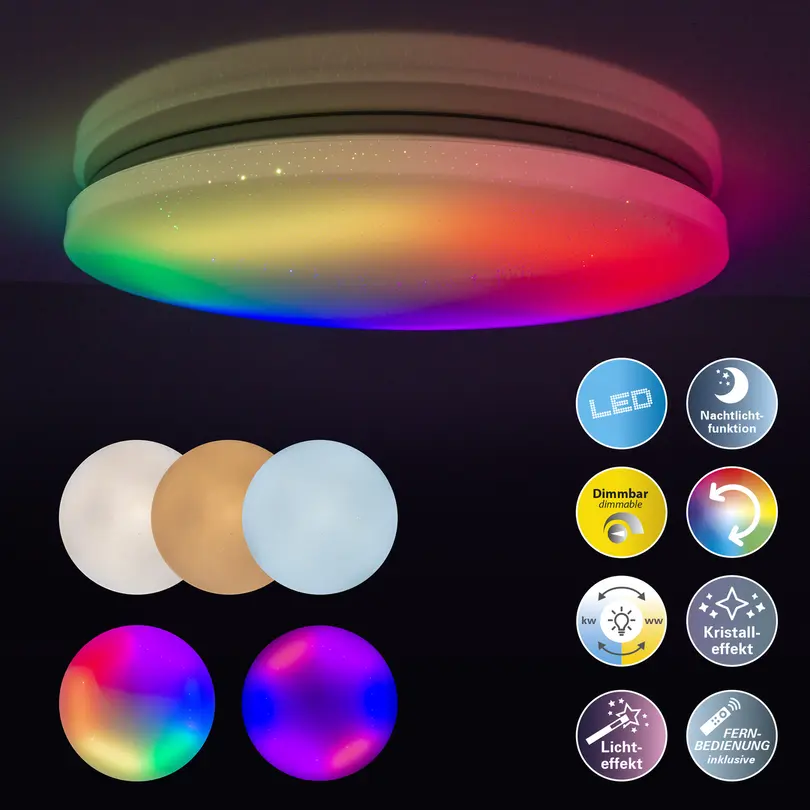 Deckenleuchte Rainbow