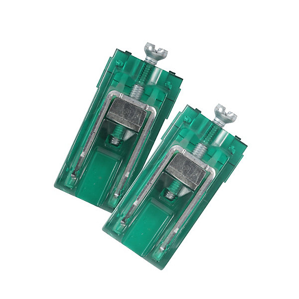 Griffe de fixation Schneider Electric Unica Déco, lot de 2