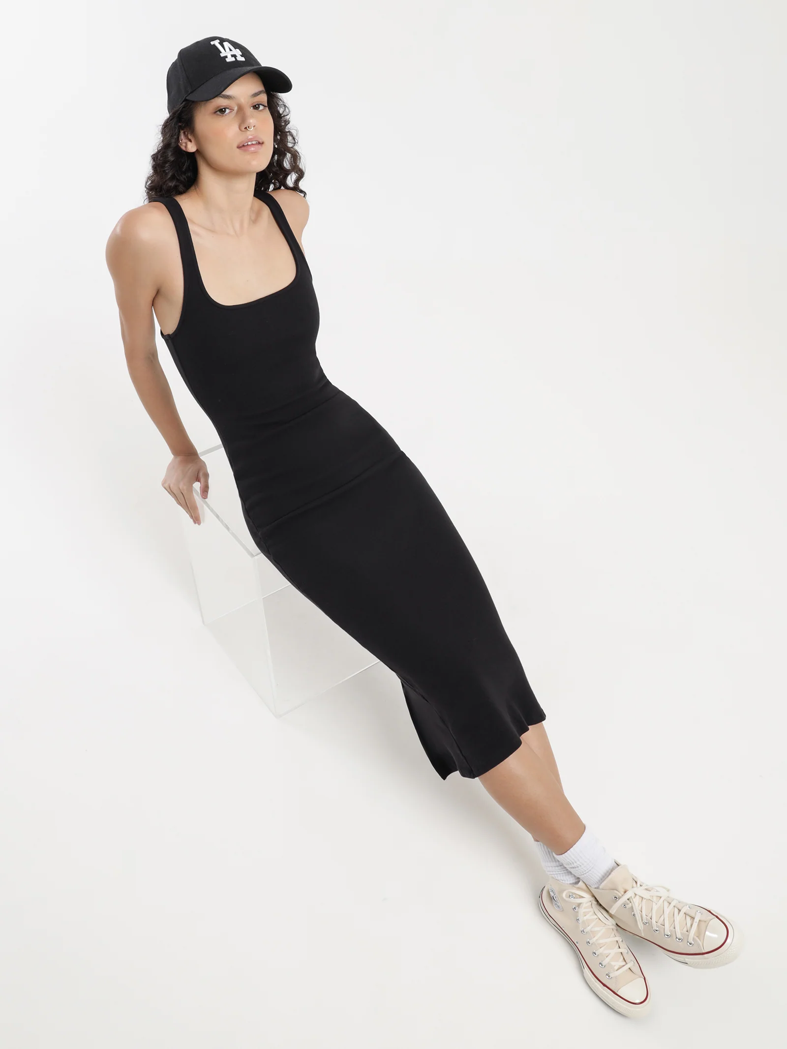 Megan Square Neck Dress