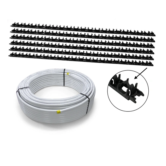 Flächenheizung »HoWaTech Clamp«, BxL: 4,4 x 100 cm, Heizleistung (max.): 10 W/m²