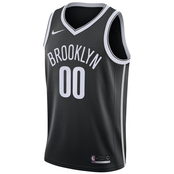 Brooklyn Nets Nike 2020/21 Swingman Custom Jersey - Icon Edition - Black