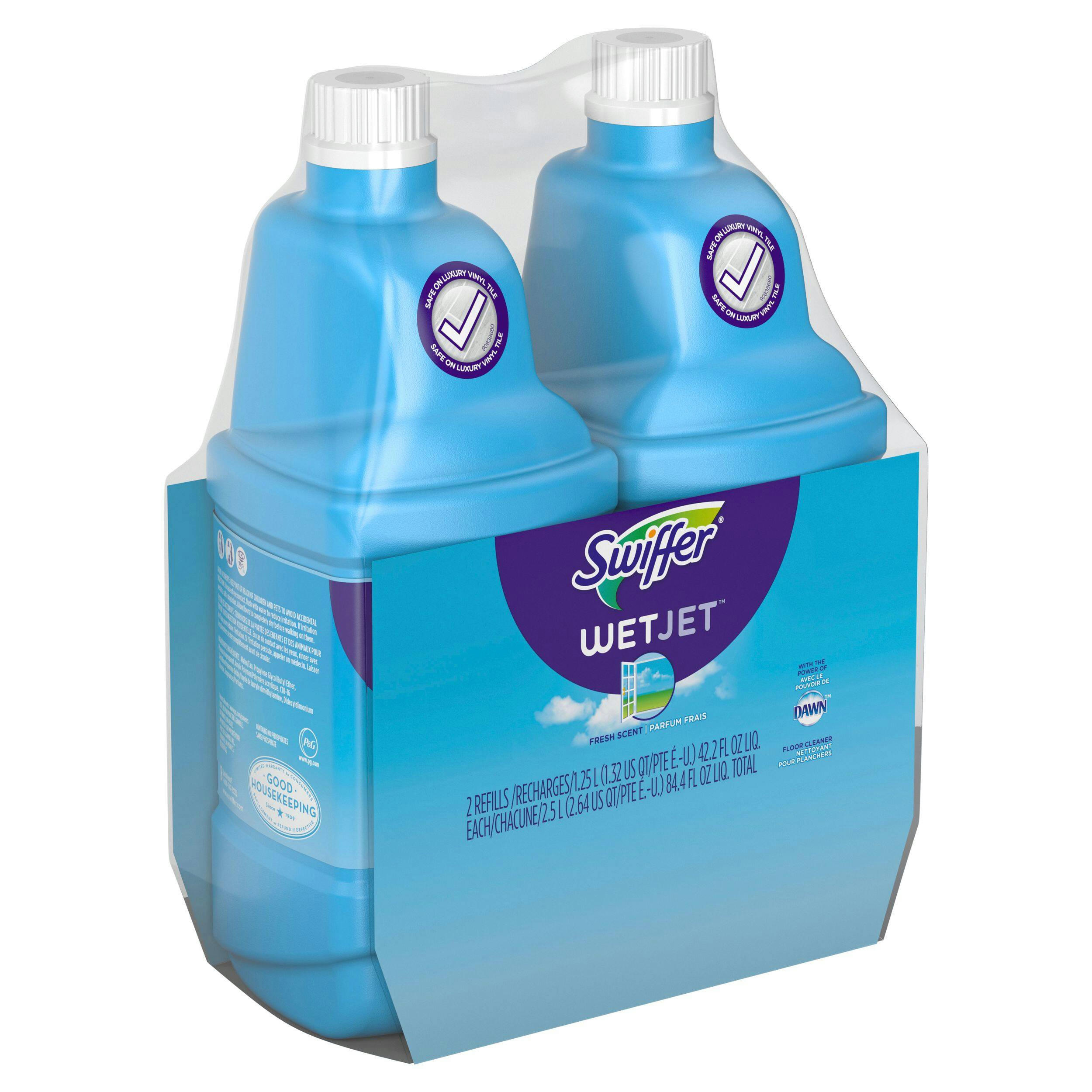 Swiffer WetJet with The Power of Dawn Floor Cleaner, Fresh Scent
