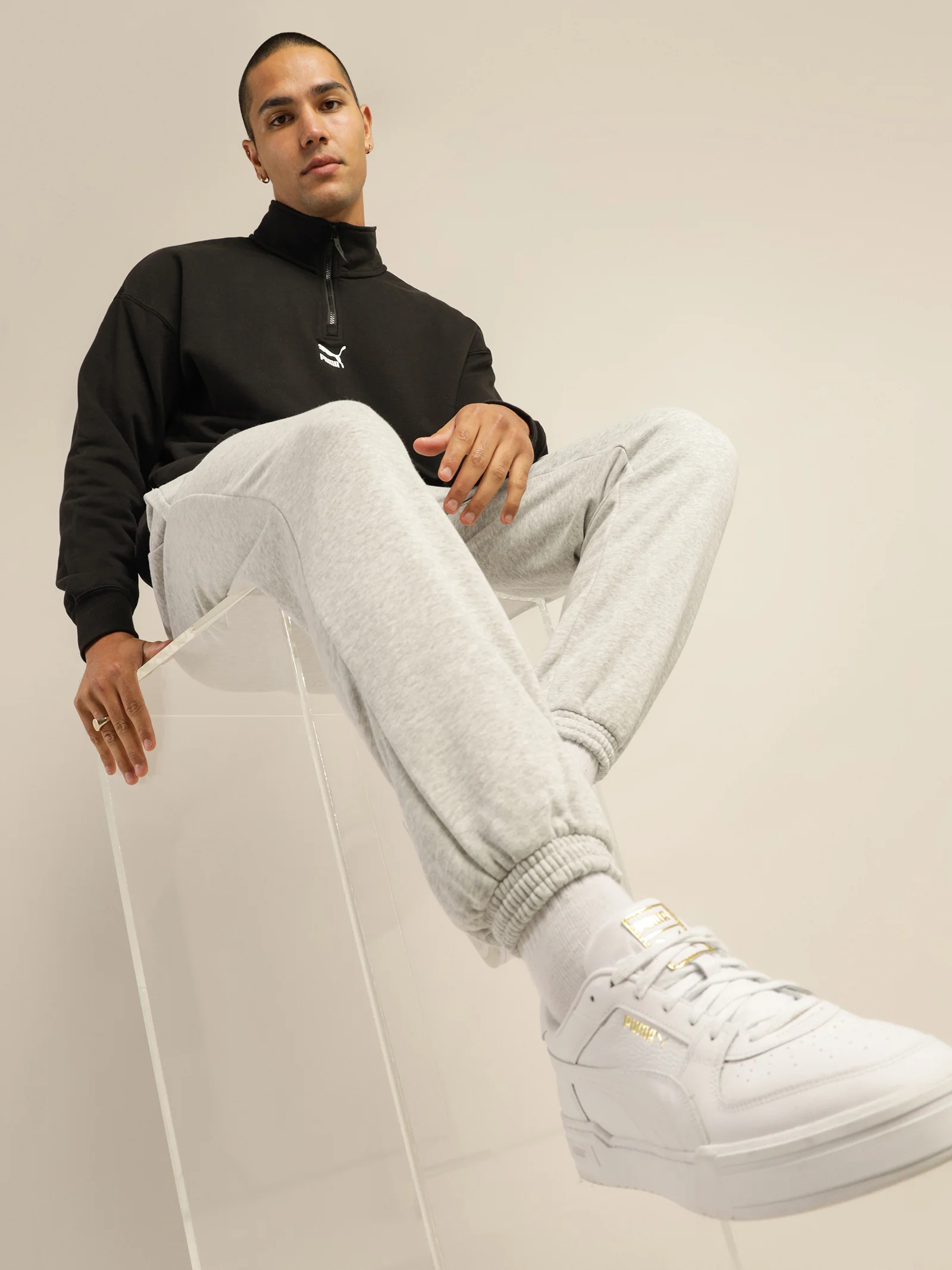 Classic Half Zip Sweatshirt