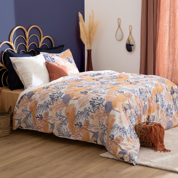 Komplet pościeli Azura bawełniana kolorowa 240x220 cm komplet