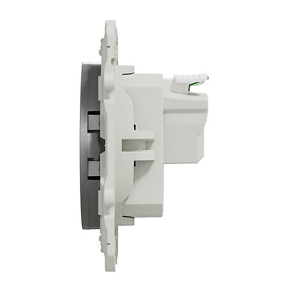 Mécanisme prise avec terre Schneider Electric Odace aluminium