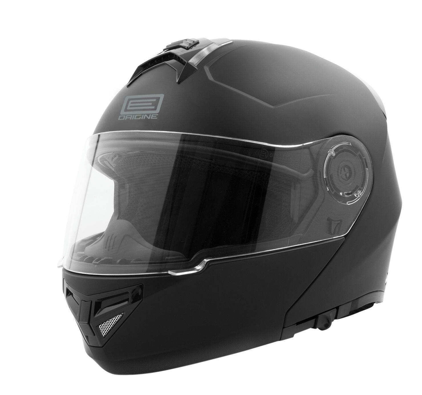 Origine Forma Street Full Face Motorcycle Modular Helmet, Adult, Black, Assorted Sizes