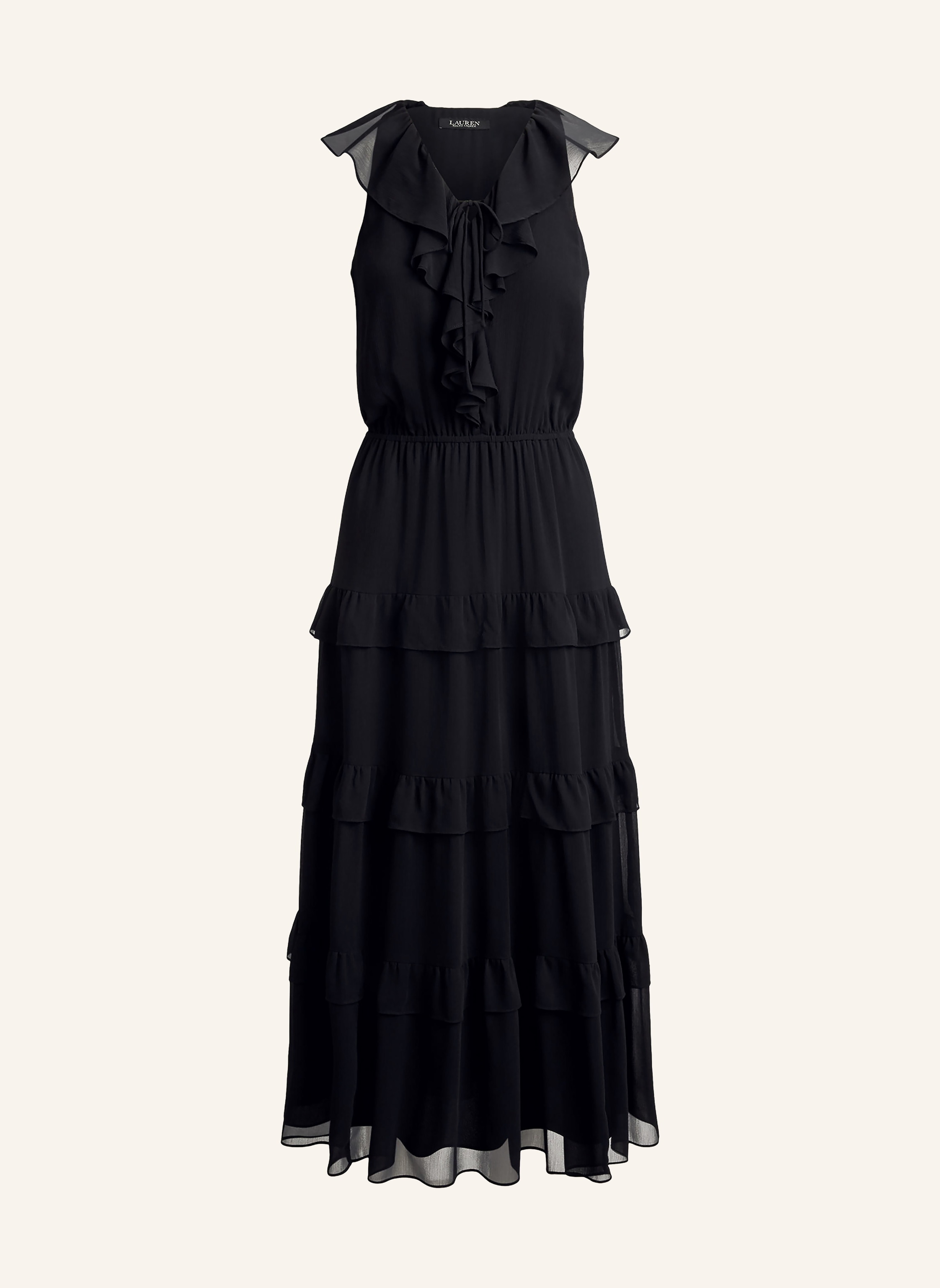 LAUREN RALPH LAUREN Kleid mit Volants und Rüschen