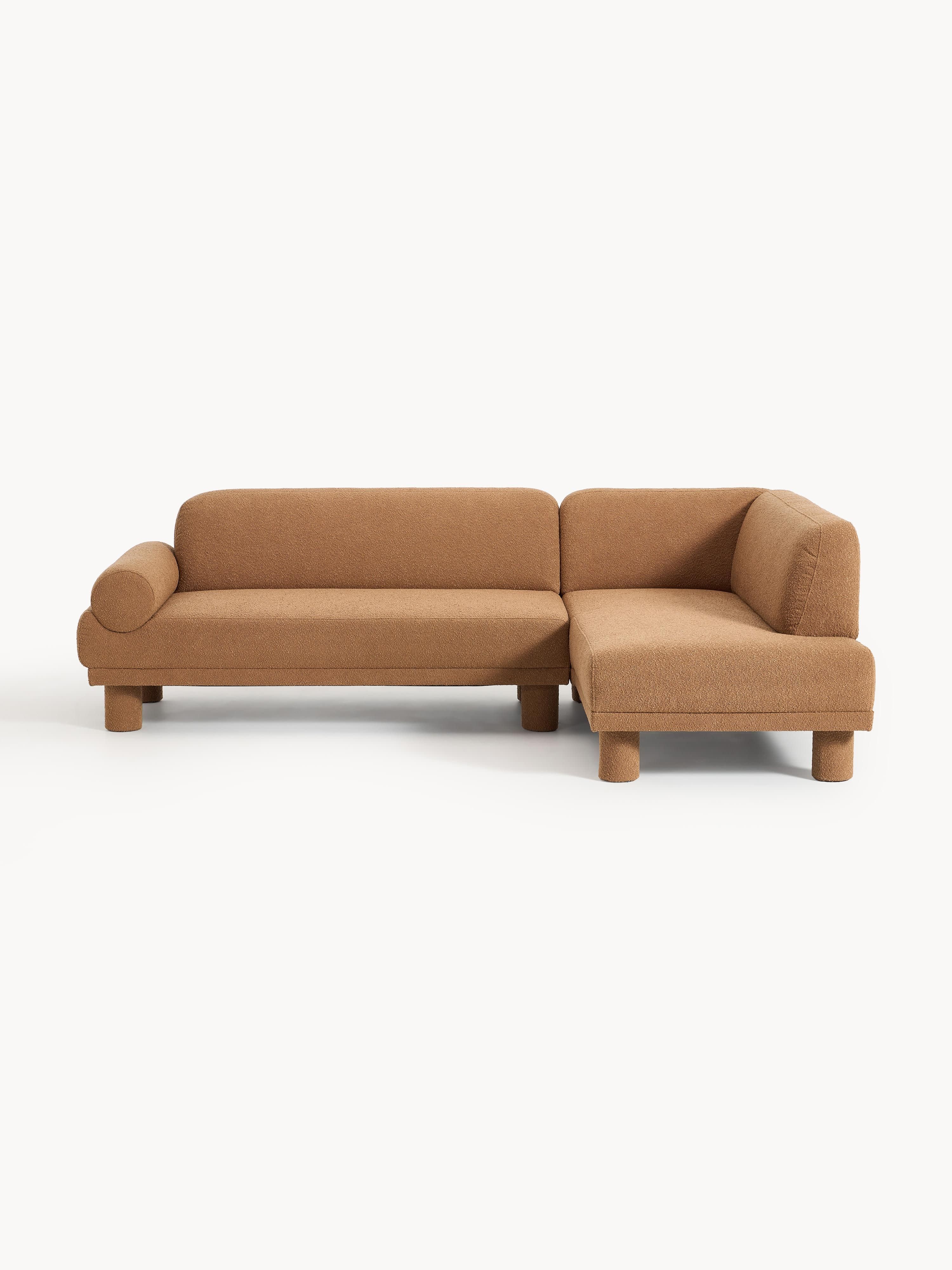 Bouclé-Ecksofa Lilo