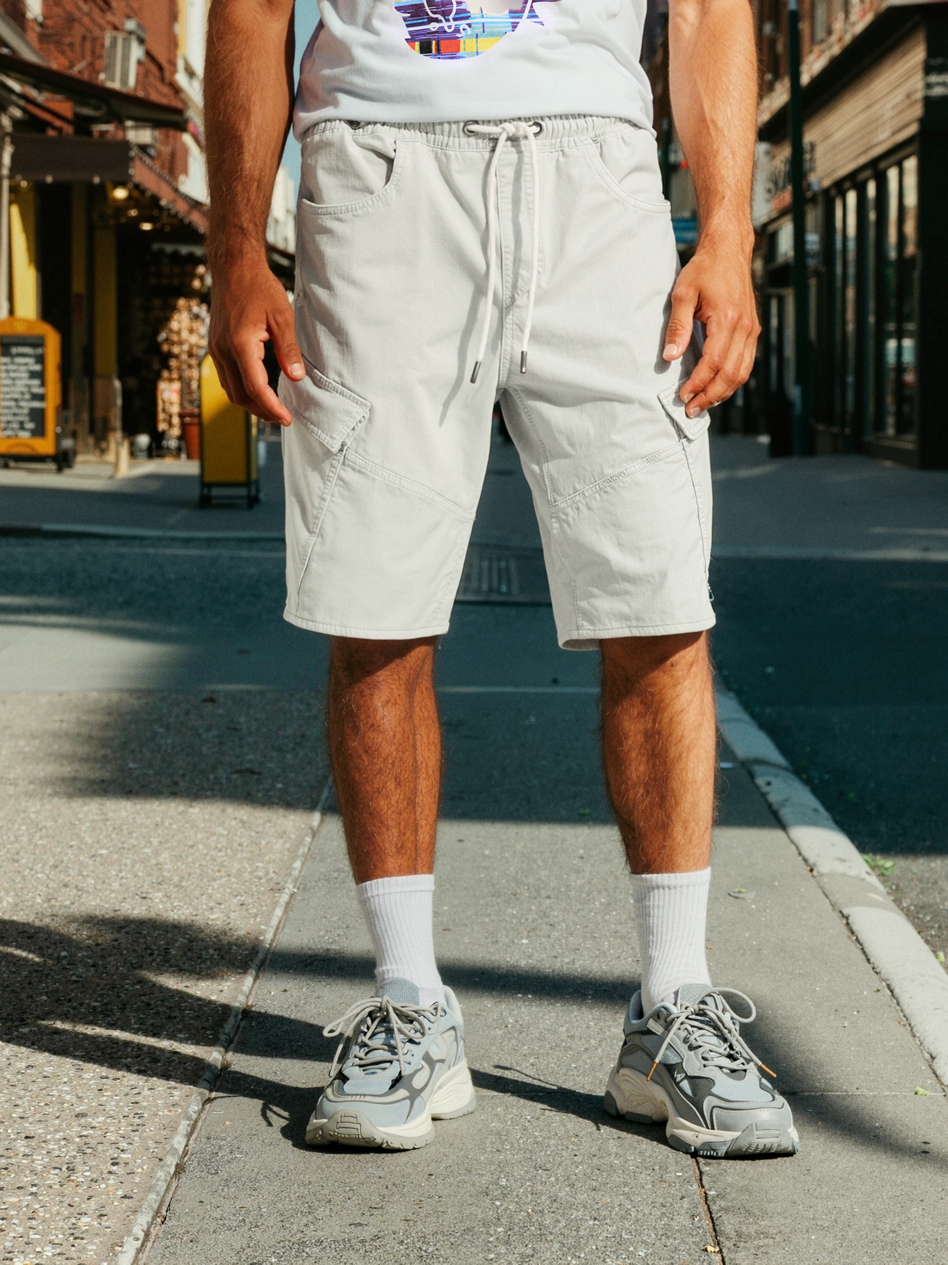 Szorty jeansowe jogger