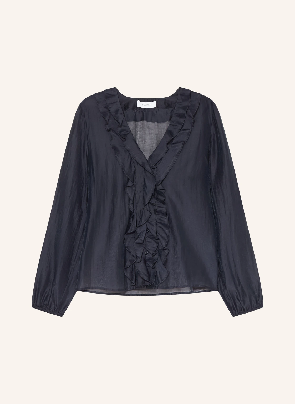 COMMA Blusenshirt mit Volants