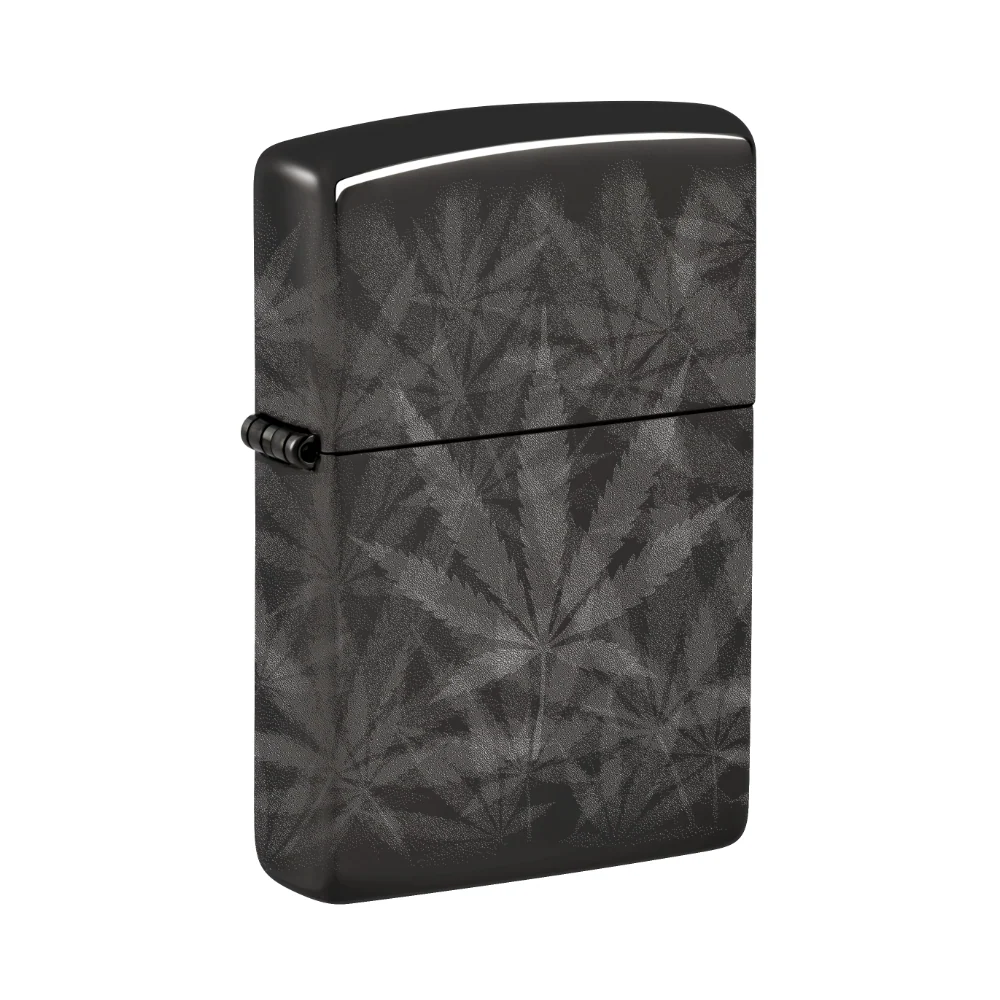 Zippo Lighter - Cannabis Design