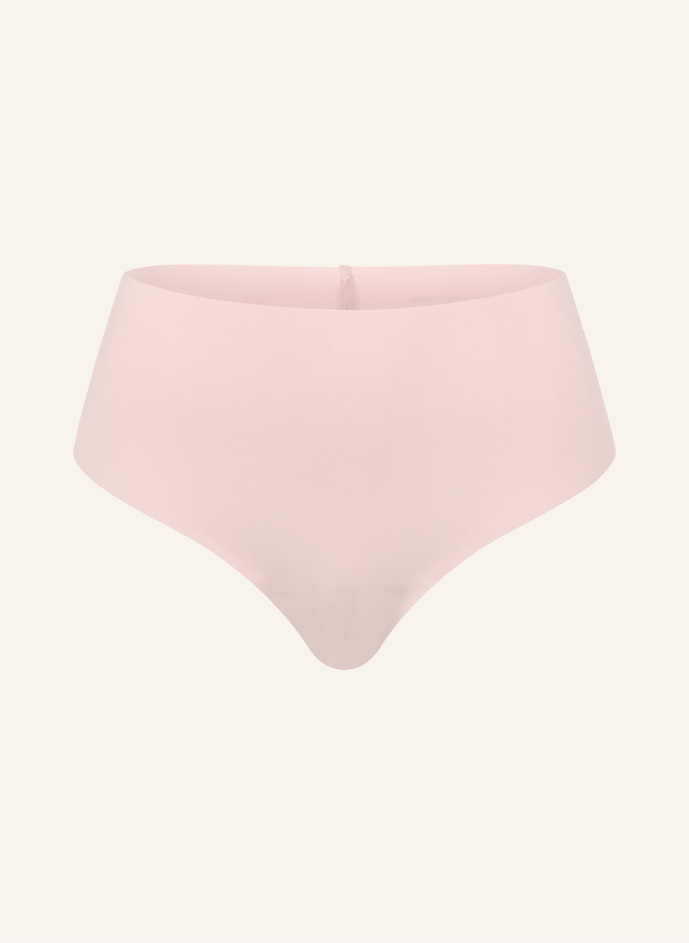 erlich textil 3er Pack Light Touch High Waist Brazil String aus weichem Modal - nahtlose Kanten