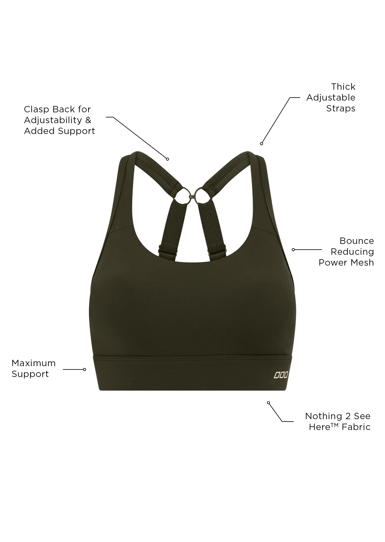 Amy Maximum Support Sports Bra