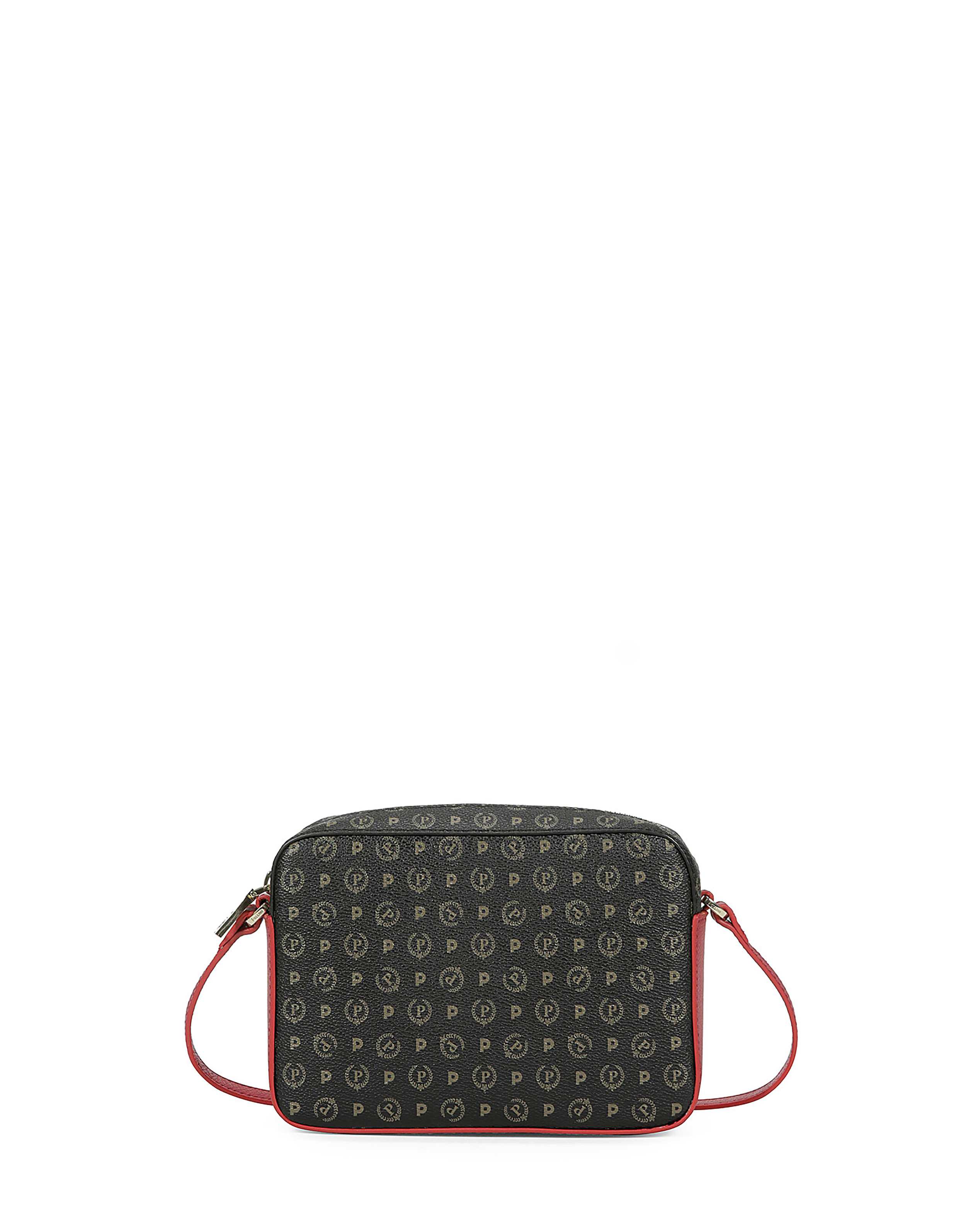 Borsa A Tracolla Heritage Logo Classic Nero/lacca