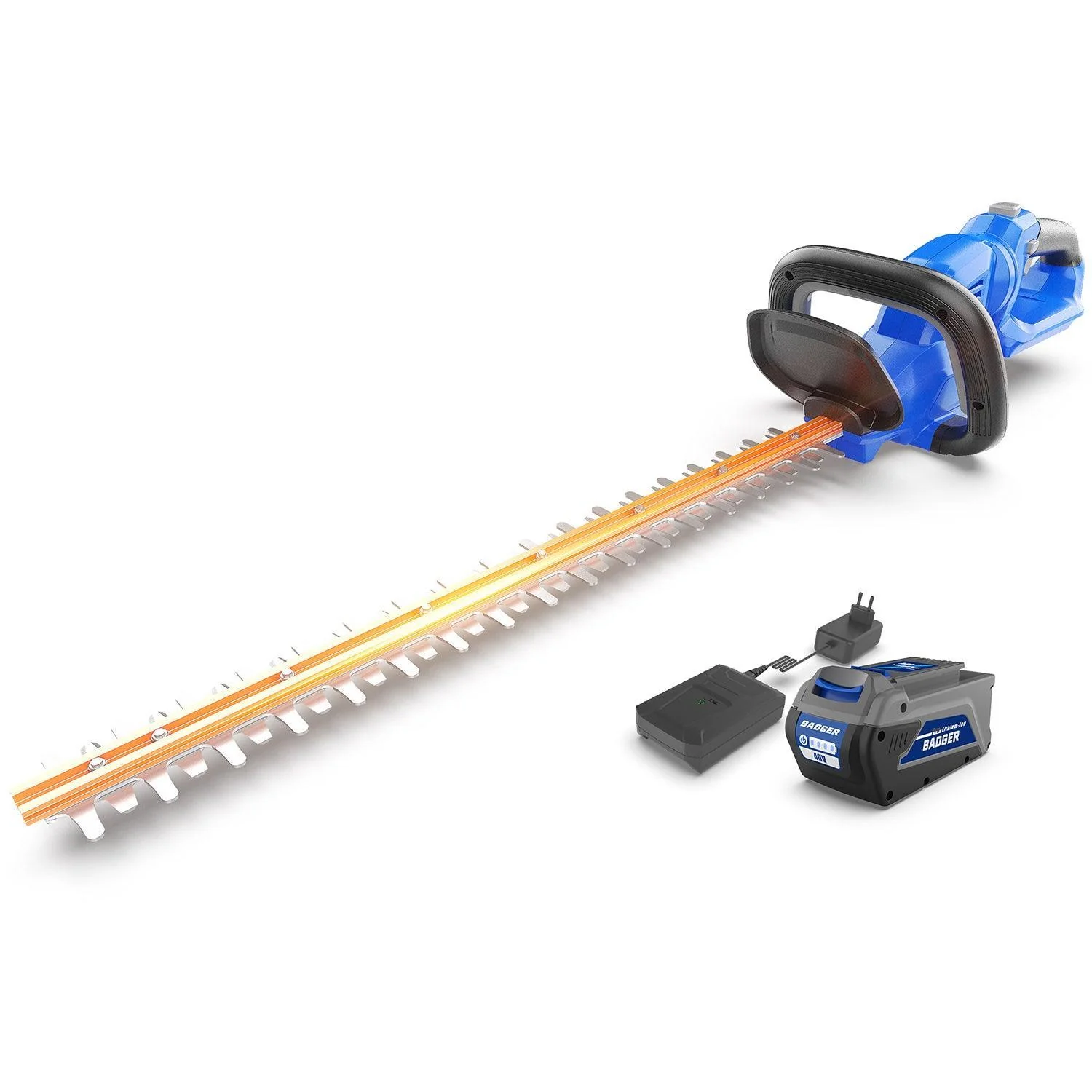 40V Hedge Trimmer Powerful Cordless Electric