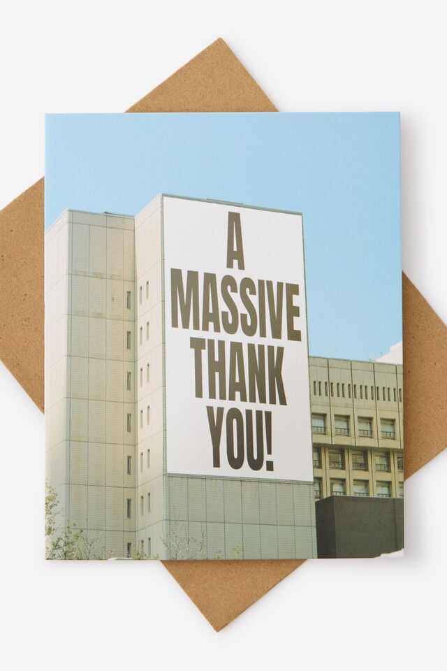 Thank You Card