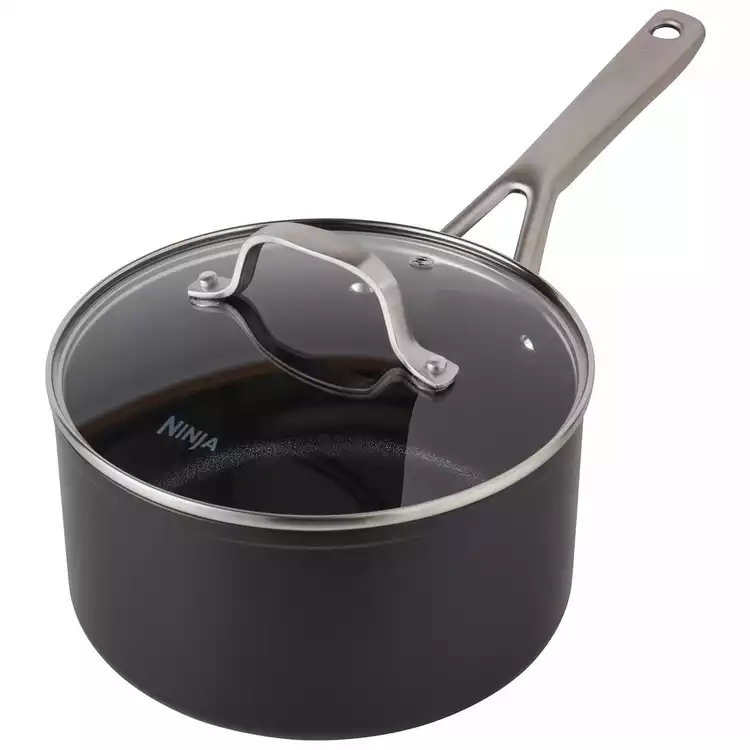 Ninja Zerostick Essentials 20cm Aluminium Saucepan With Lid