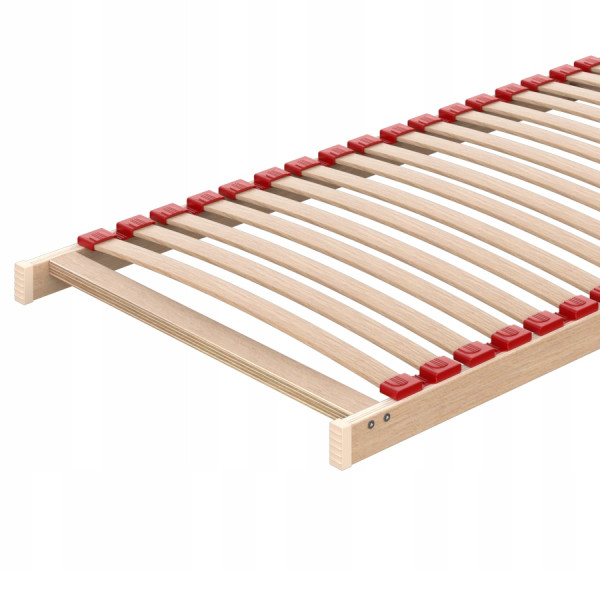 Stelaż do łóżka 200x70 LUX BASIC 200kg elastyczny brzozowy solidny wkład