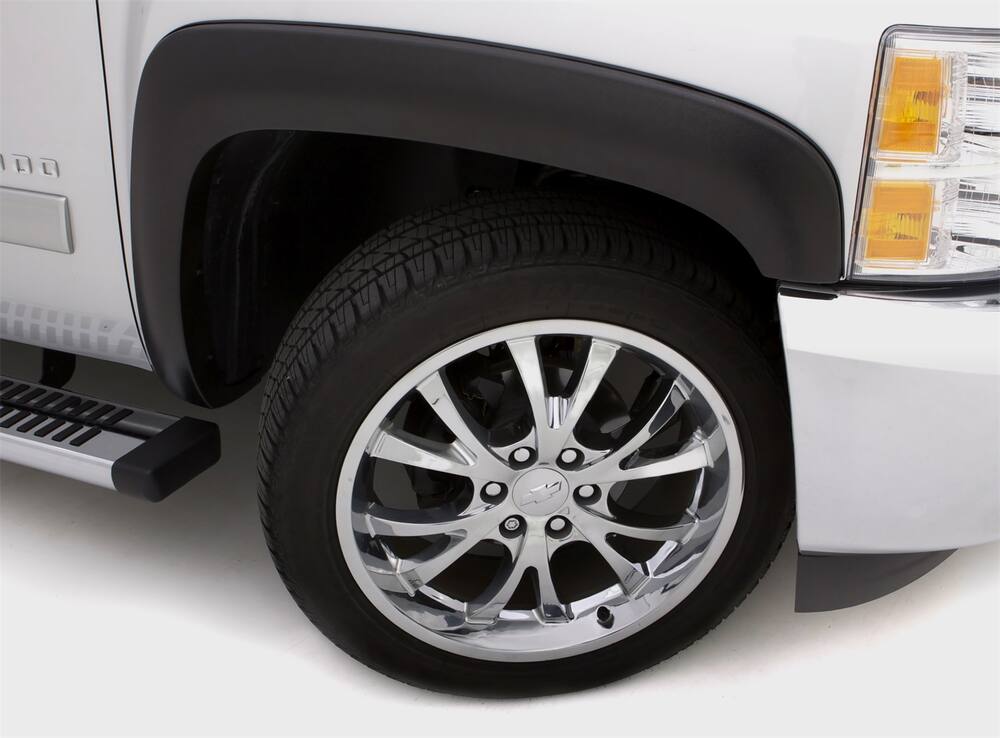 Lund SX110S Elite Series Sport Style Standard Fender Flare, Black, 4-pk