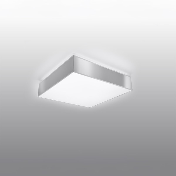 Plafon ANUBIS szary 1xE27x15W wym:11x25x25cm IP20 Pure Lume