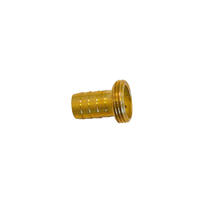 Raccord cannelé laiton mâle M26/34 Ø25mm SPID'O