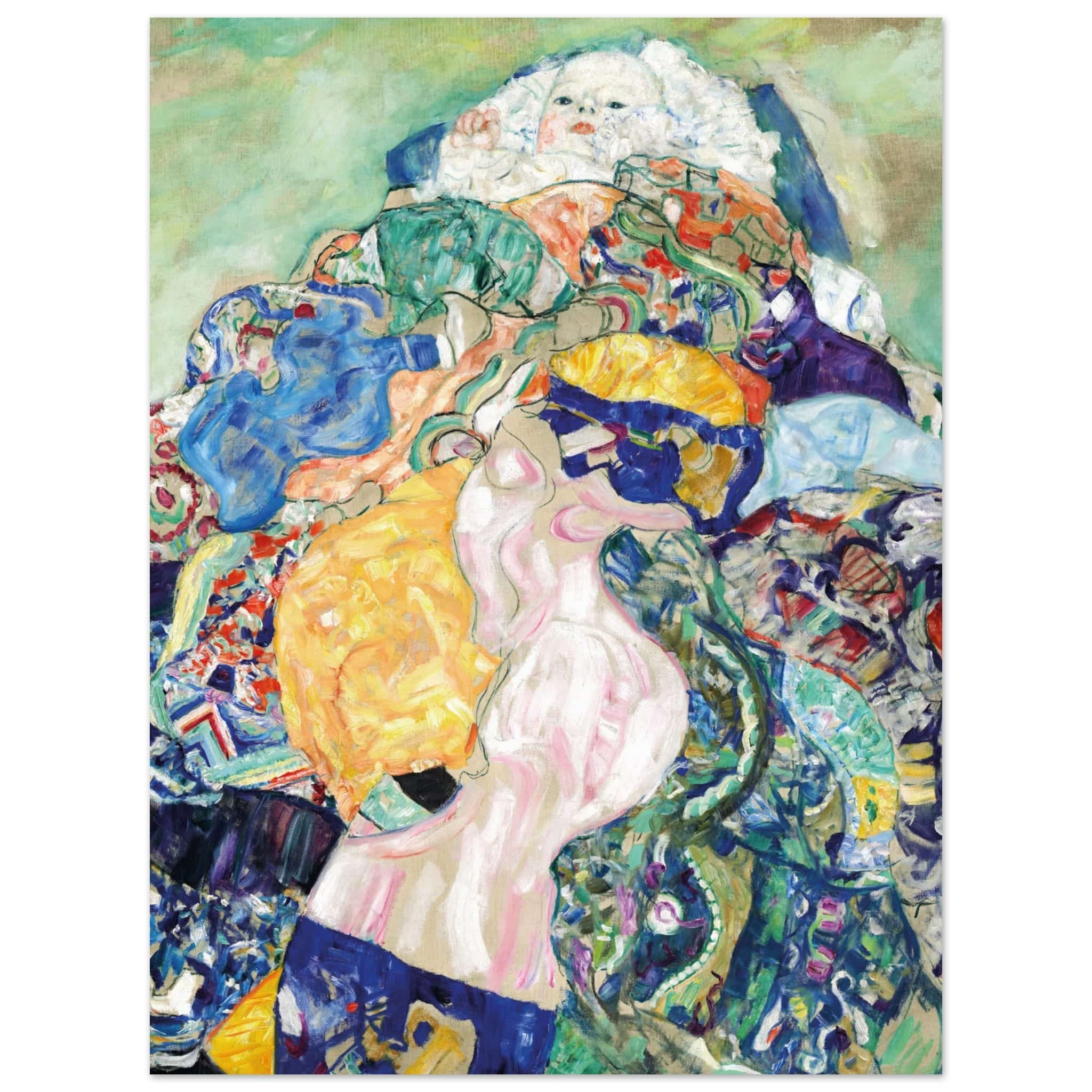 Artfulprints Poster Gustav Klimt - Infant  - 30x40 cm - Meerkleurig