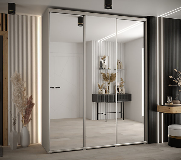 Armoire Dakota 2 a portes coulissantes 190/60/235,3portes