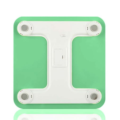 SOGA 180kg Digital Fitness Weight Bathroom Gym Body Glass LCD Electronic Scales Green
