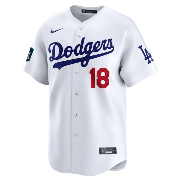 Yoshinobu Yamamoto Los Angeles Dodgers Nike 2024 MLB World Tour Seoul Series Home Limited Player Jersey - White