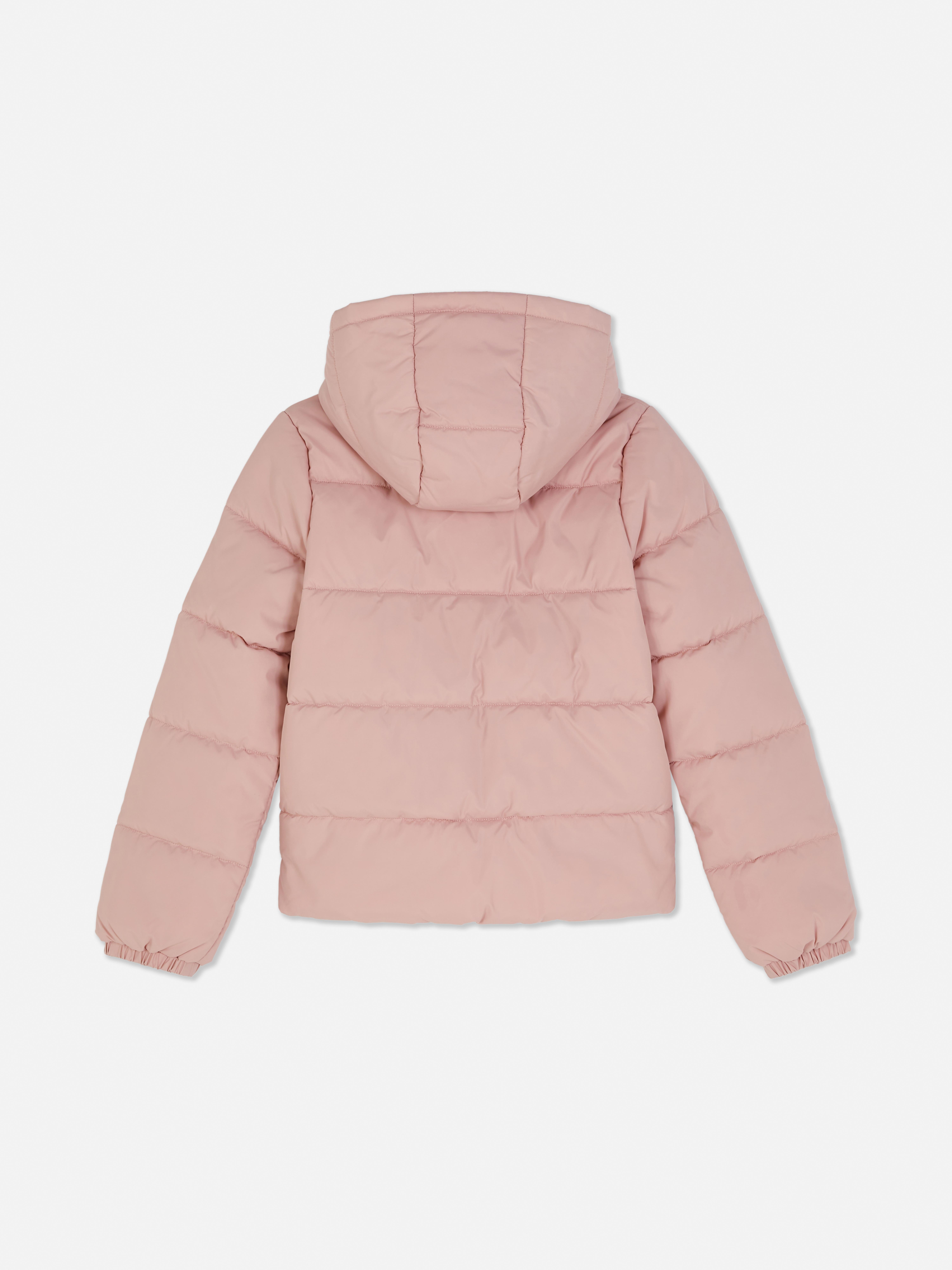 Hooded Zip-Up Puffer Jacket