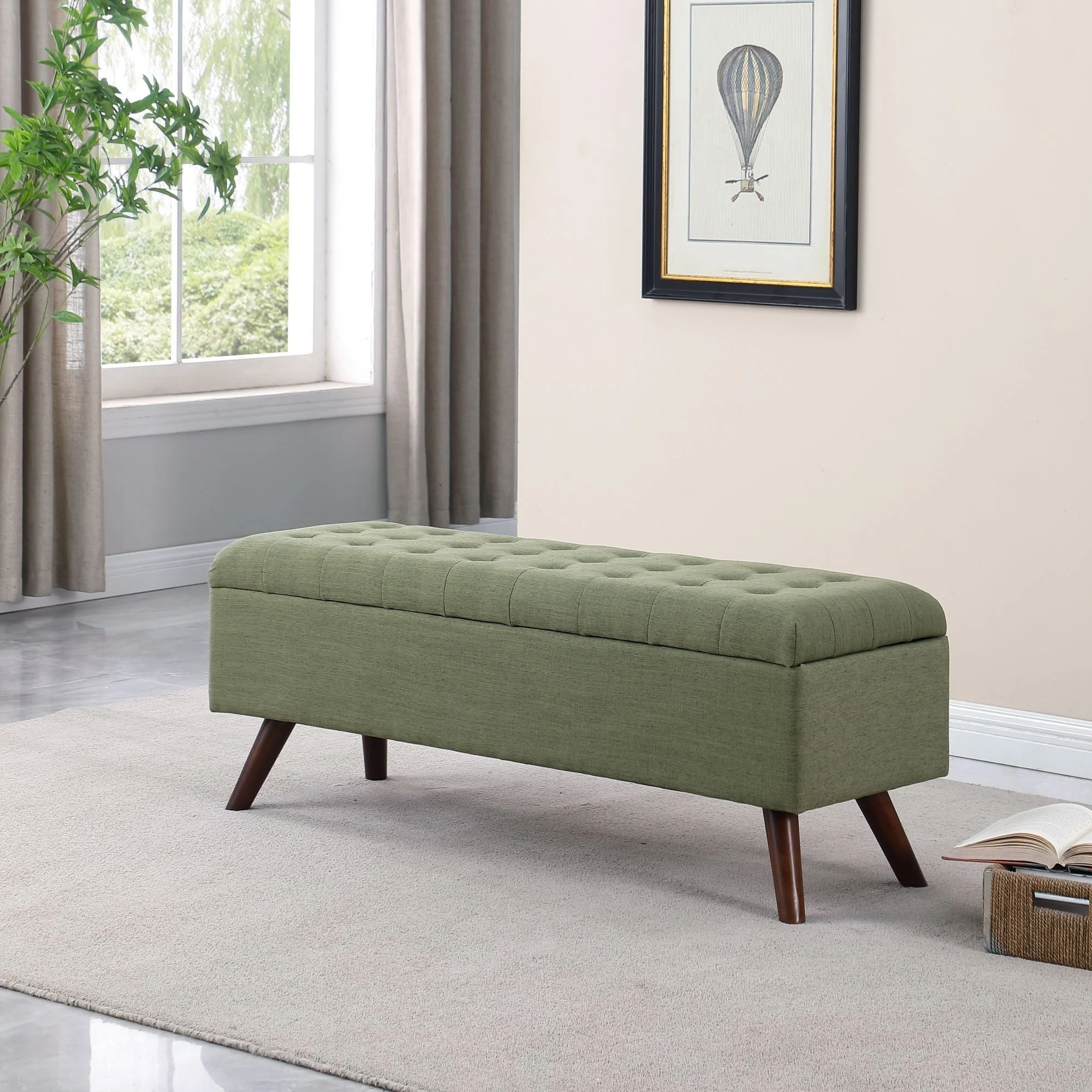 HomePop Modern Storage Bench