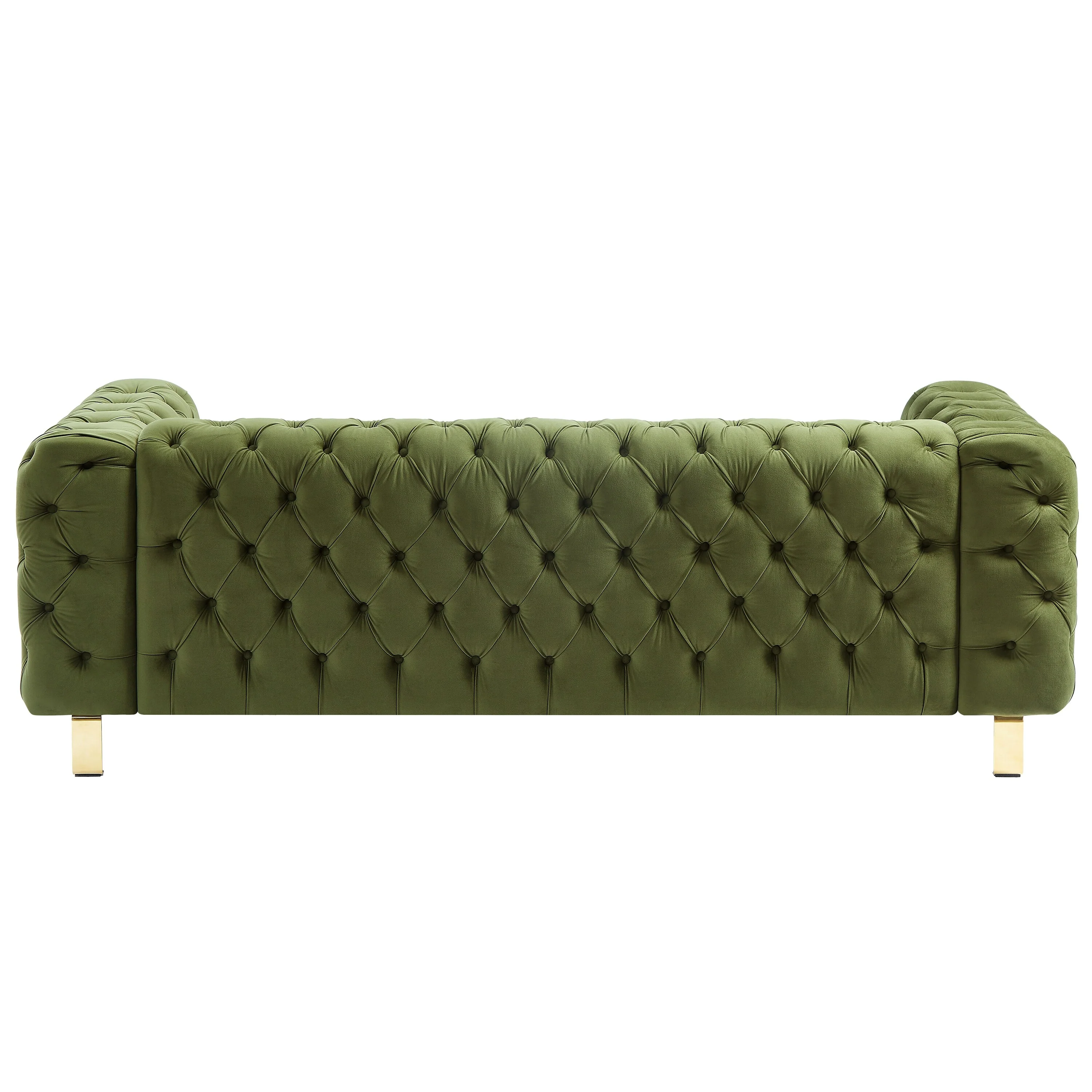 Mirod Comfy 3-seat Sofa with Tufted Back and Arm